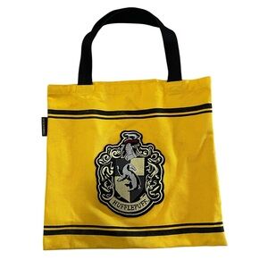 Hufflepuff Tote Bag yellow and black tote bag boxFY